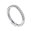 14K White Gold Diamond Matching Wedding Band