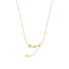 Sterling Silver/Plated Adjustable Cable Chain