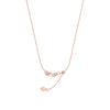 Sterling Silver/Plated Adjustable Cable Chain