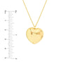 Large Puff Heart Necklace