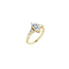14K Yellow 10x5 mm Marquise Engagement Ring Mounting