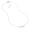 Sterling Silver Infinity Symbol Love Necklace
