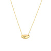 Puffy Nut Shape Adjustable Necklace