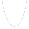 Sterling Silver 1.5mm Figaro Chain with Lobster Lock
