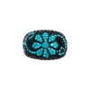Midnight Flower Crystal Ring