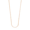 Sterling Silver Long All-Around Disc Necklace