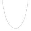 1.2mm Pendant Rope Chain with Lobster Lock