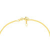 Diamond Circle on Curb Chain Bracelet