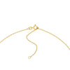Puffy Teardrop Pendant Necklace