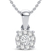 14K 0.25Ct Diamond Pendant