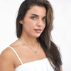 Snake Open Heart Necklace
