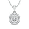 14K 0.25Ct Diamond Pendant