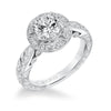 ArtCarved Eleanor Diamond Engagement Mounting
