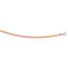 SS 3.5mm D/C Bead Adjustable Bracelet