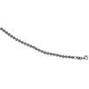 SS 3.5mm D/C Bead Adjustable Bracelet