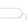 Adjustable Rope Chain Necklace with Slider
