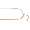 Adjustable Rope Chain Necklace with Slider