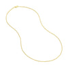 1.25mm Wheat Chain with Lobster Lock