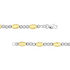 D/c Yellow/White Bead Necklace