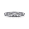 14K White Gold Diamond Matching Wedding Band