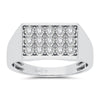 10K 0.20Ct Diamond Mens Ring