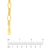 Hollow Oval Link 3+1 Chain Necklace