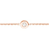 Bezel Set Diamond Adjustable Choker