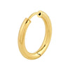 3x15mm Round Hoop Earrings