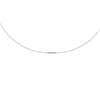 Staple Bar with Diamond Adjustable Choker