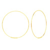 40mm Endless Wire Hoop Earrings