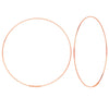 40mm Endless Wire Hoop Earrings