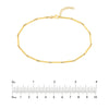 Bar Station Adjustable Anklet