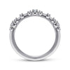 14K White Gold Diamond Matching Wedding Band