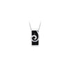 Swirl Rubber Pendant