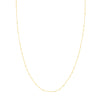 Triple Bead Saturn Chain with Lobster Lock