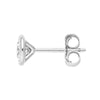 3/8tcw Round Diamond Martini Stud Earrings
