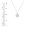 Scorpio Organic Disc Pendant Necklace