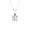 14K 1.50Ct Certified Lab Grown Diamond Pendant ( Igi Certified )