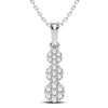 14K 0.50Ct Diamond Pendant