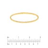 3.20mm Hexagonal Link Flex Bracelet