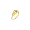 14K Yellow 6.5 mm Round Engagement Ring Mounting