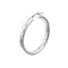 40mm x 4mm Polished Hoop Earrings