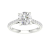 14K 2.25Ct Certified Lab Grown Diamond Ring ( Igi Certified )