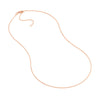 1.05mm Adjustable Wheat Chain with Lobster Lock