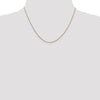 14K .8mm Round Snake Chain