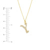 Diamond Gothic 'Y' Necklace