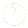 1.7mm Paper Clip Choker Chain