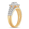 14K 1.00Ct Diamond Bridal Ring