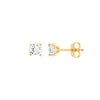5.3mm CZ Stud Earrings