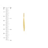 Diamond Trio Bombe Marquise Drop Earrings